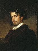 Valeriano Dominguez Becquer Bastida portrait of oil painting artist